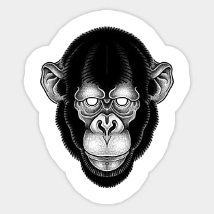 Dark Monkey Sticker